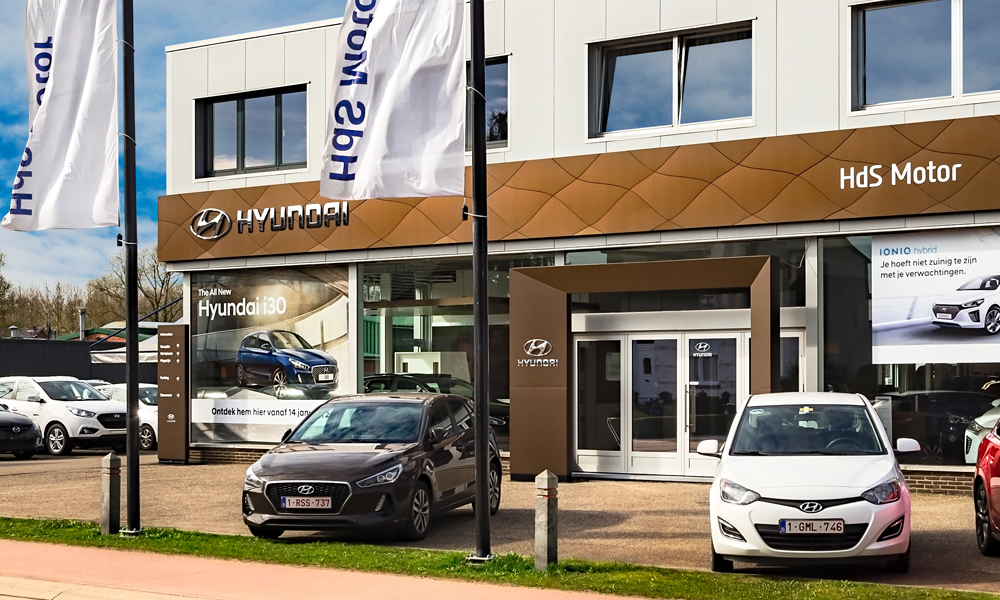 Showroom Hyundai HdS Motor De Schaetzen Hasselt
